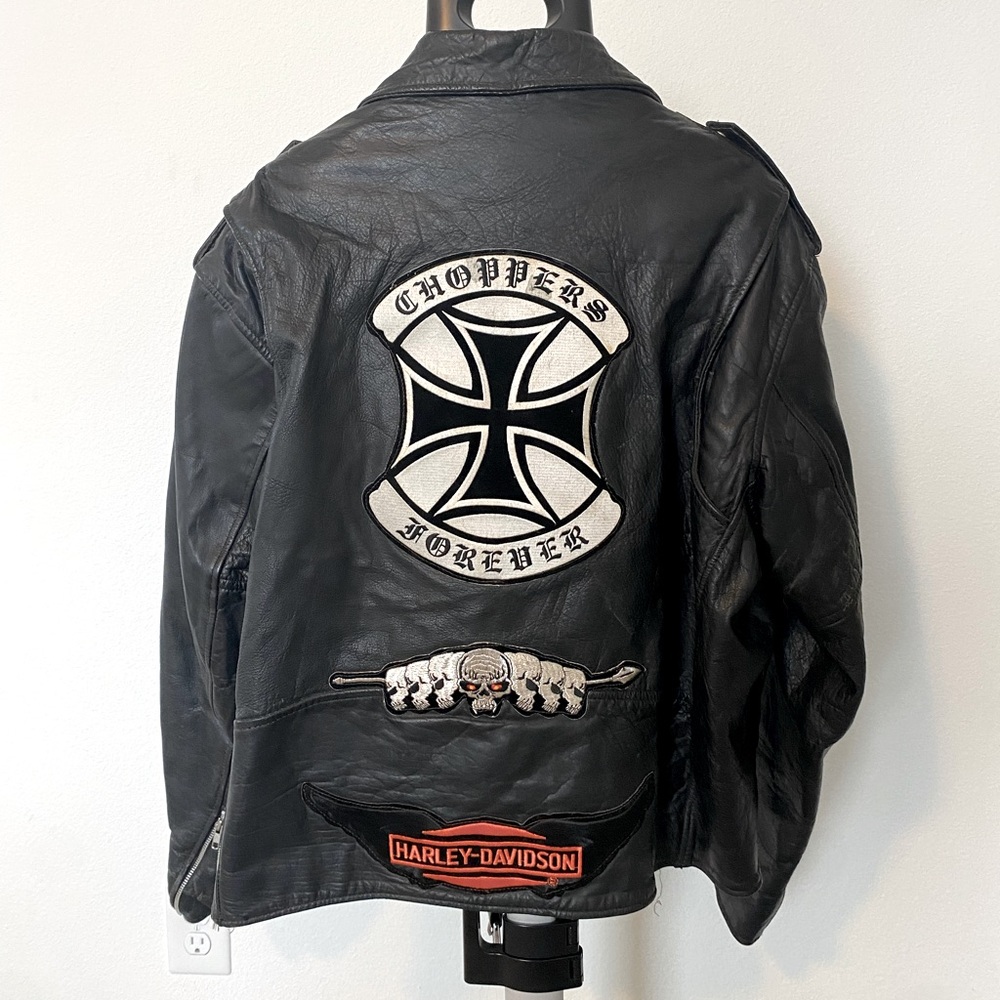 Vintage authentic Harley Davidson leather jacket
